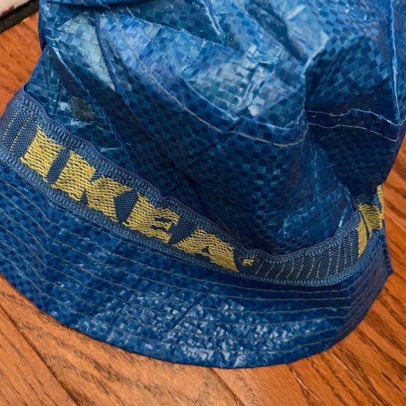 IKEA Bucket Hat KNORVA Frakta with Lining & Vent Holes Rain Hat Sun Hat - Picture 2 of 5